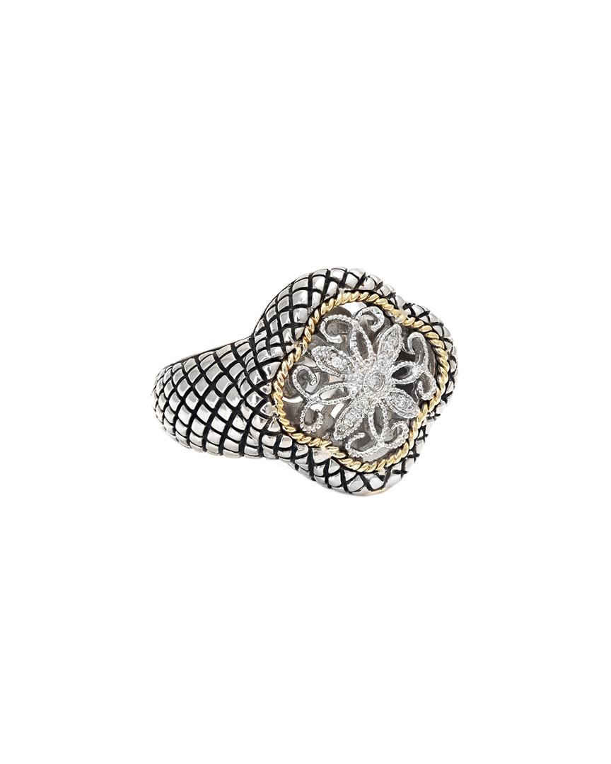 Andrea Candela Andrea Ii 18k 0.03 Ct. Tw. Diamond Ring