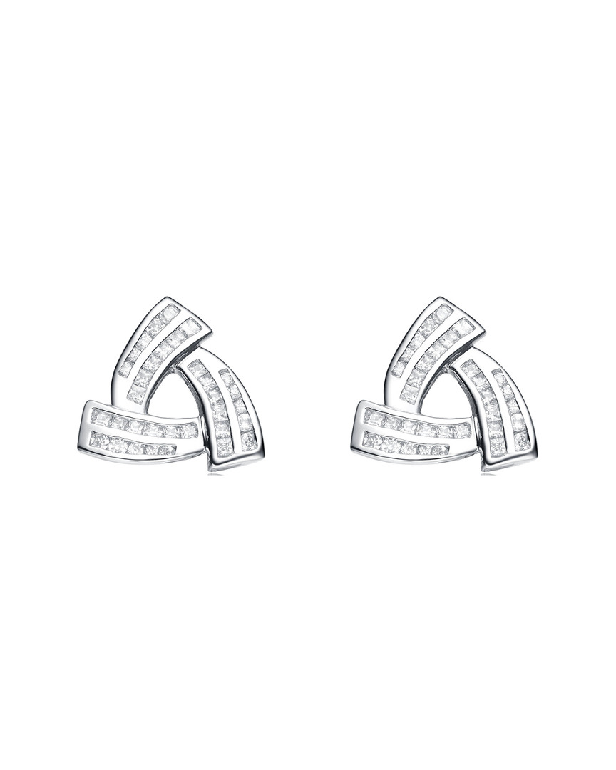 Genevive Silver Earrings