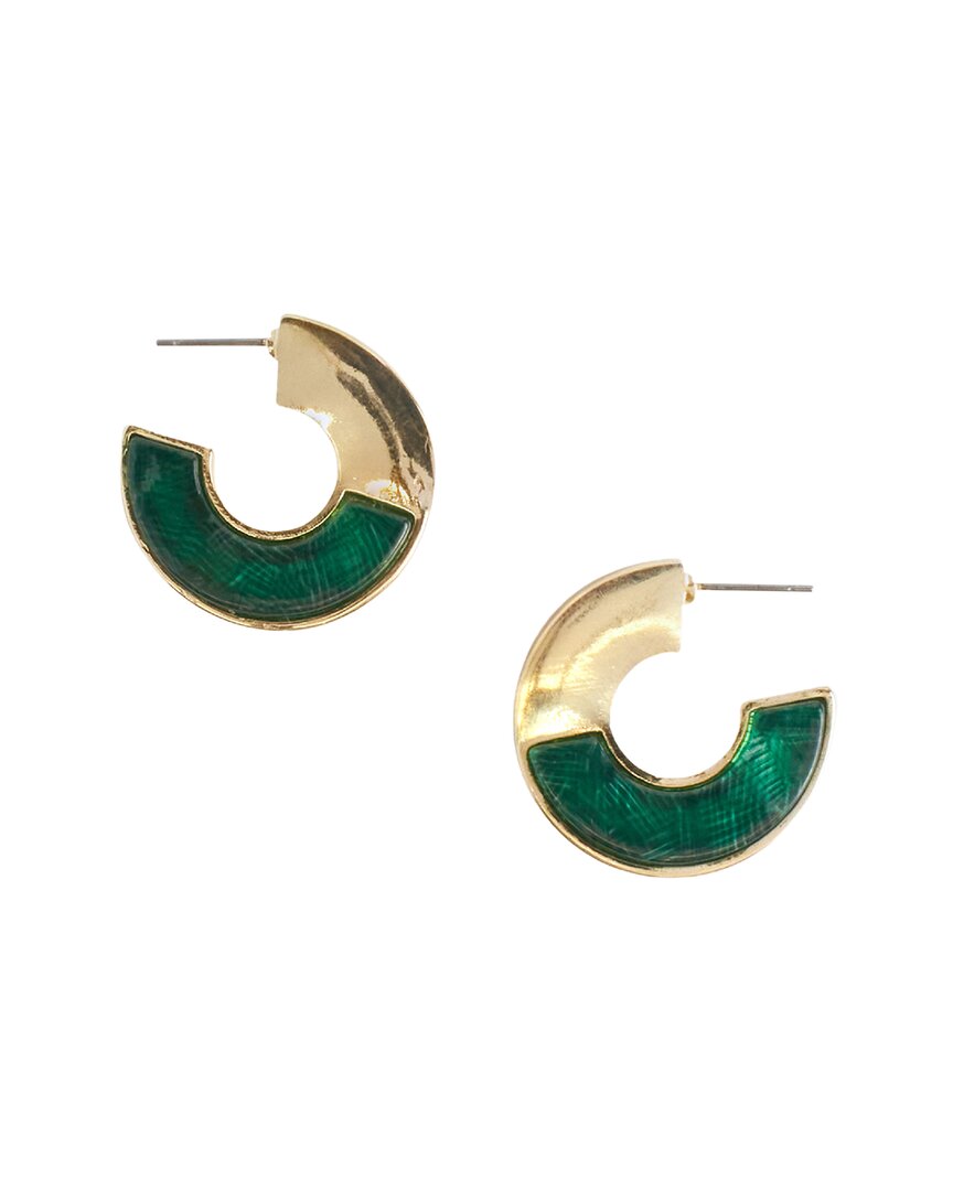 Roller Rabbit Catira Earring In Green