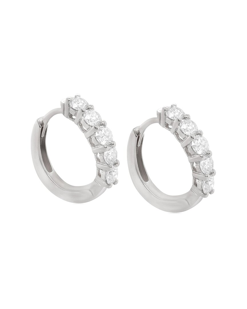 Diana M. Fine Jewelry 14K 1.00 ct. tw. Diamond Huggie Earrings