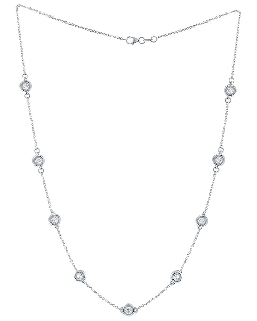 Shop Diana M. Fine Jewelry 14k 2.26 Ct. Tw. Diamond By The Yard Necklace