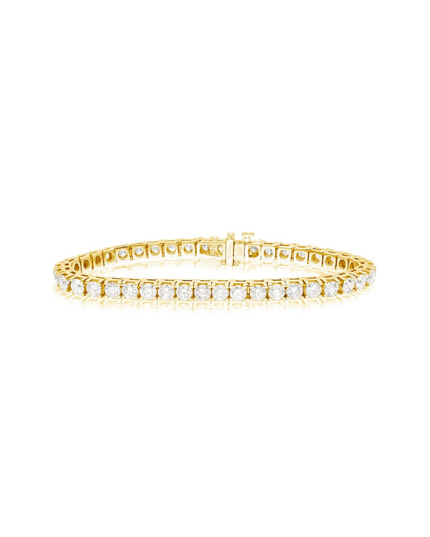 Diana M. Fine Jewelry 14K 10.00 ct. tw. Diamond Tennis Bracelet