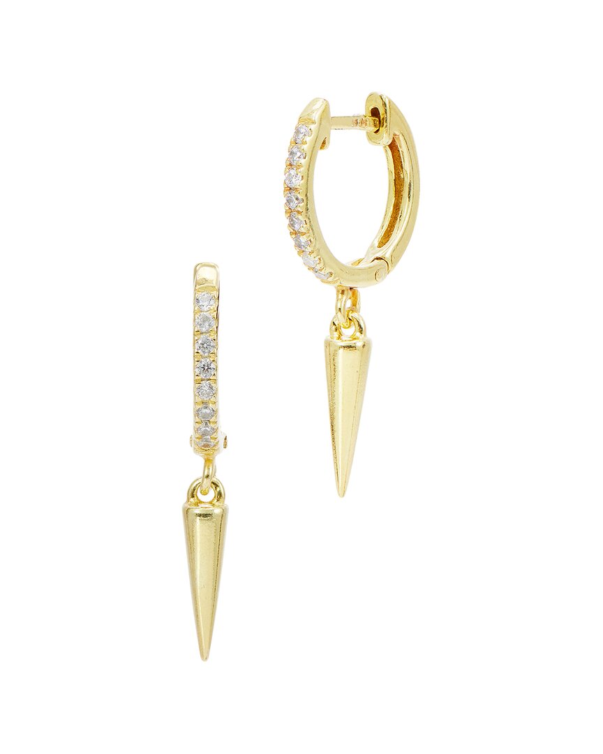 Savvy Cie 18k Plated Dagger Earrings