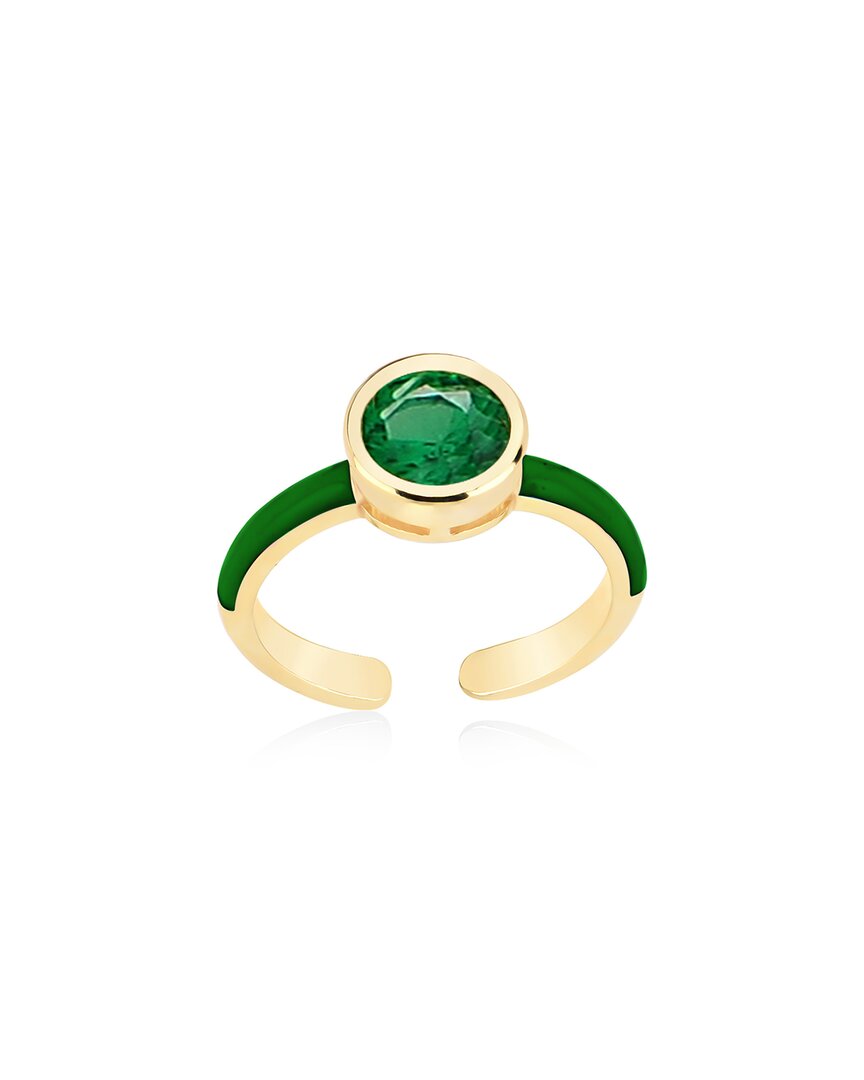 Gabi Rielle Emerald Serenity Ring