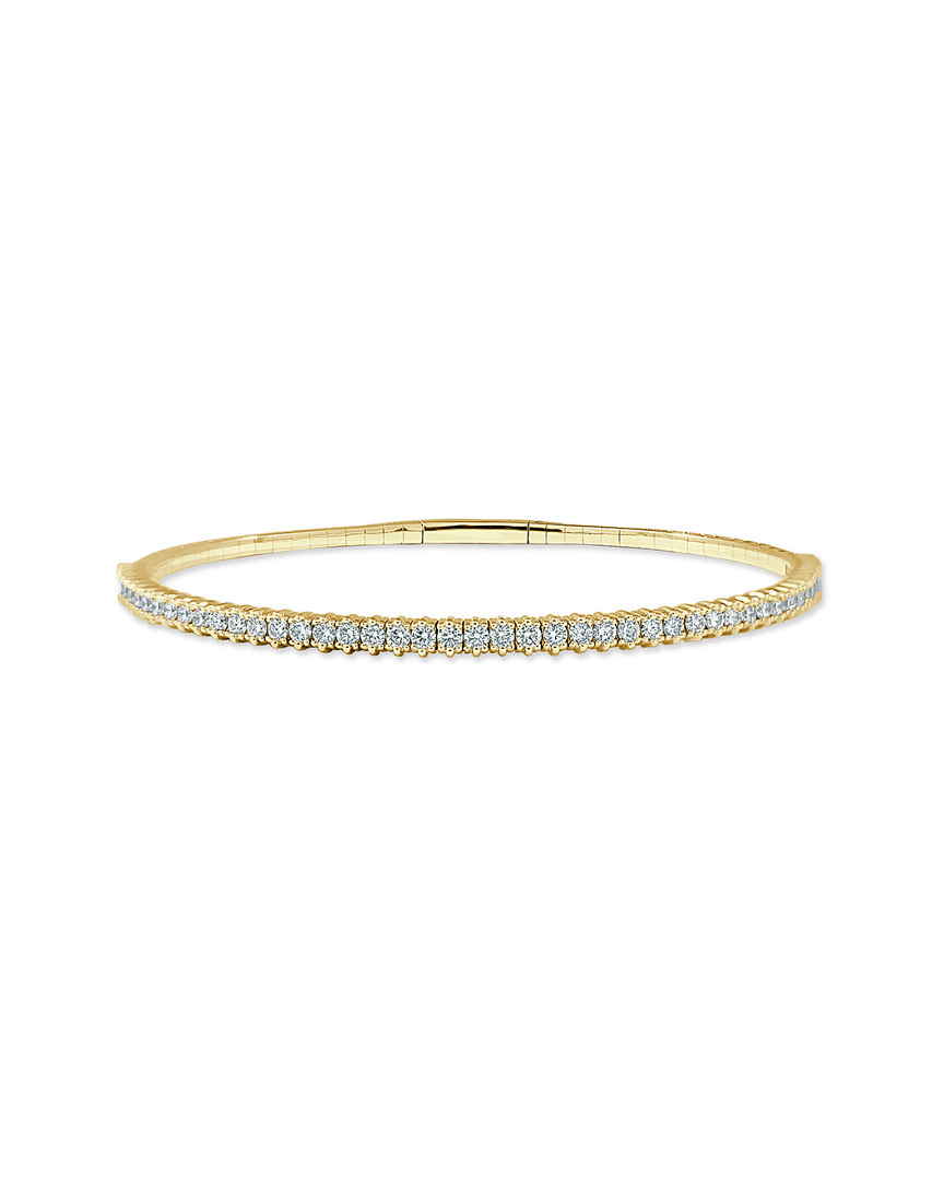 Sabrina Designs 14k 1.00 Ct. Tw. Diamond Flexible Bracelet