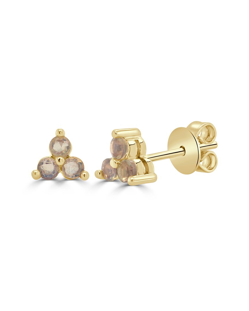 Sabrina Designs 14k 0.17 Ct. Tw. Opal Studs