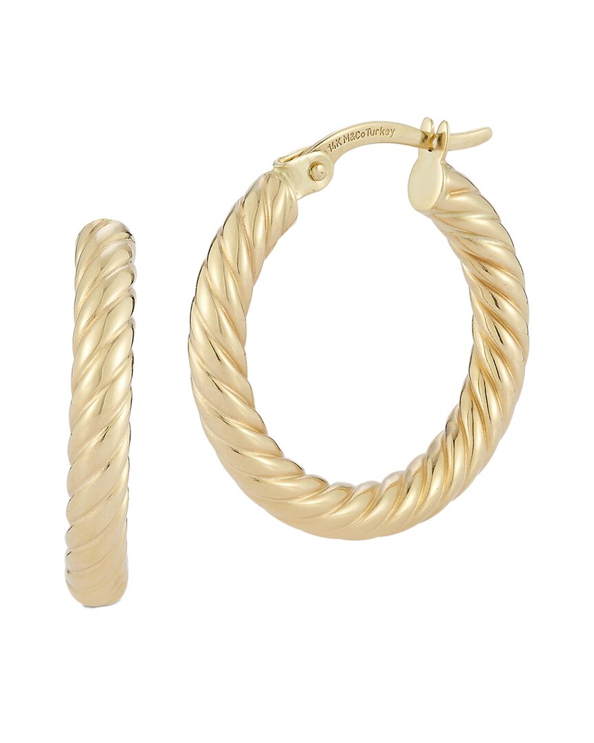 Ember Fine Jewelry 14k Twist Hoops