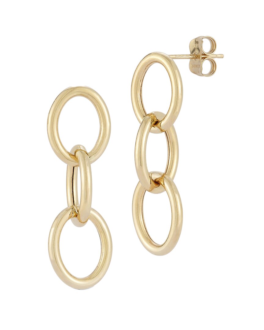 Ember Fine Jewelry 14k Triple Link Drop Earrings
