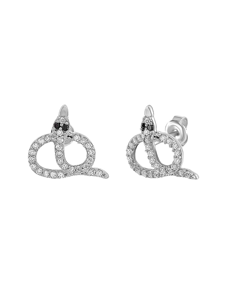 Gabi Rielle Silver Cz Earrings