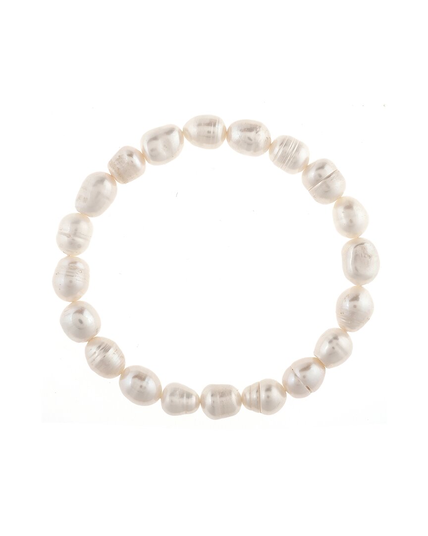 Rivka Friedman 18k Plated Pearl Bracelet