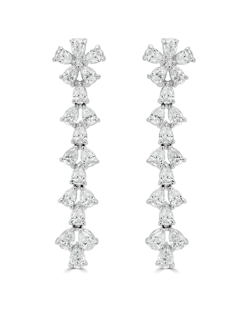 Sabrina Designs 18k 4.06 Ct. Tw. Dangle Earrings