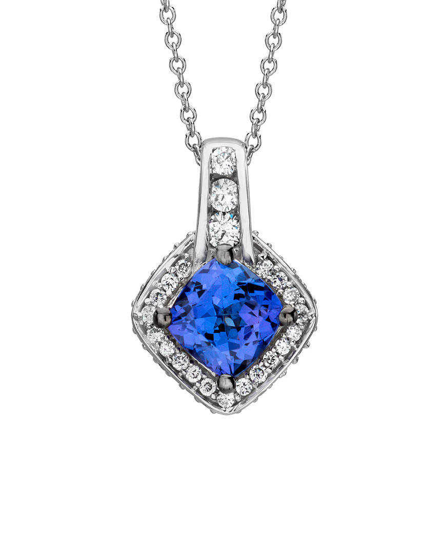 Le Vian 14k 1.15 Ct. Tw. Diamond & Tanzanite Pendant Necklace