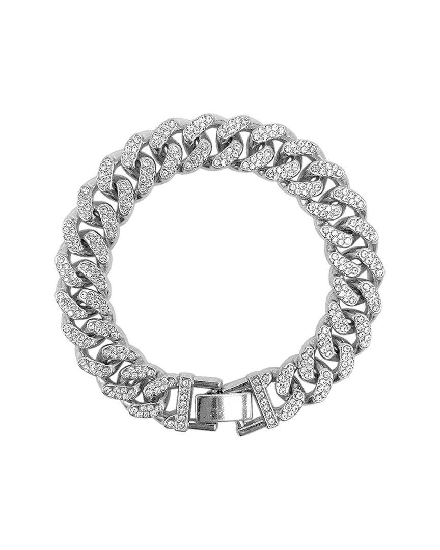 Shop Adornia Cz Flat Curb Chain Bracelet