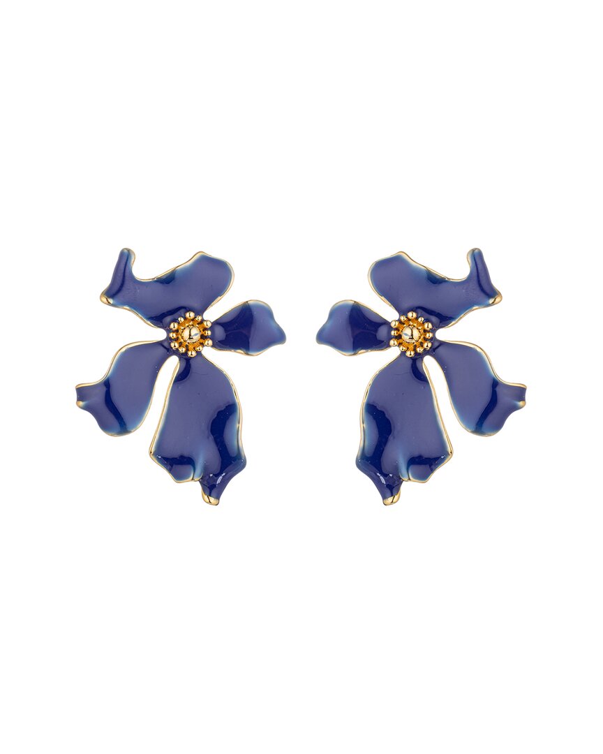Eye Candy La Olivia Flower Earrings