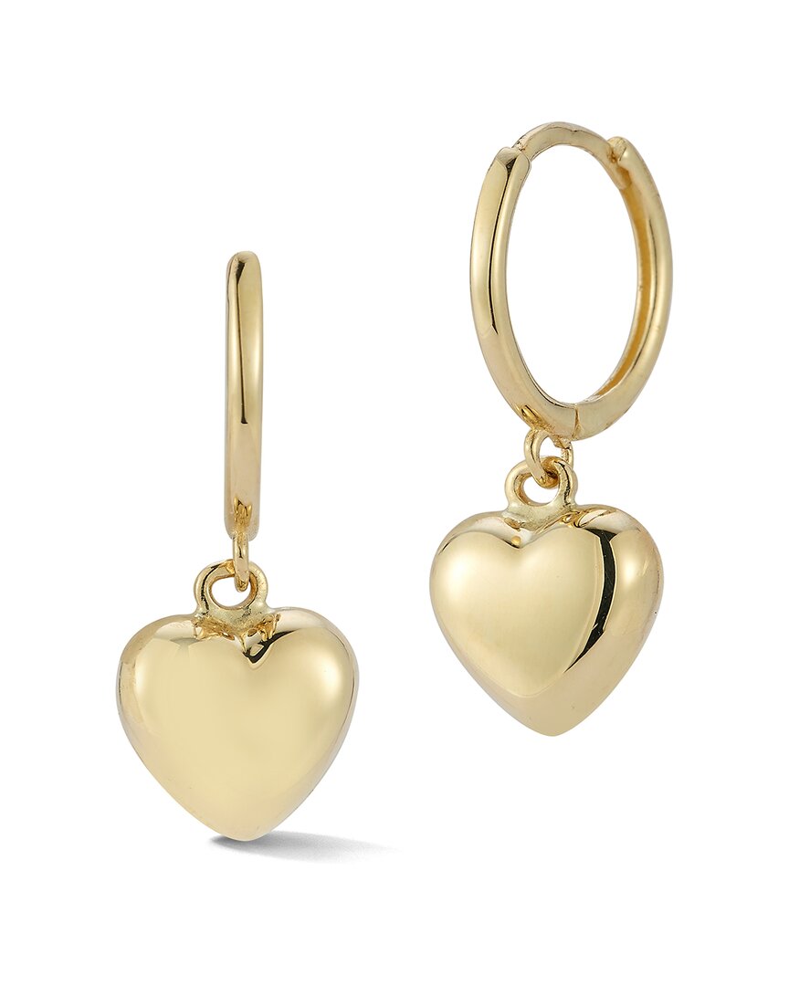 Ember Fine Jewelry 14k Heart Huggie Earrings