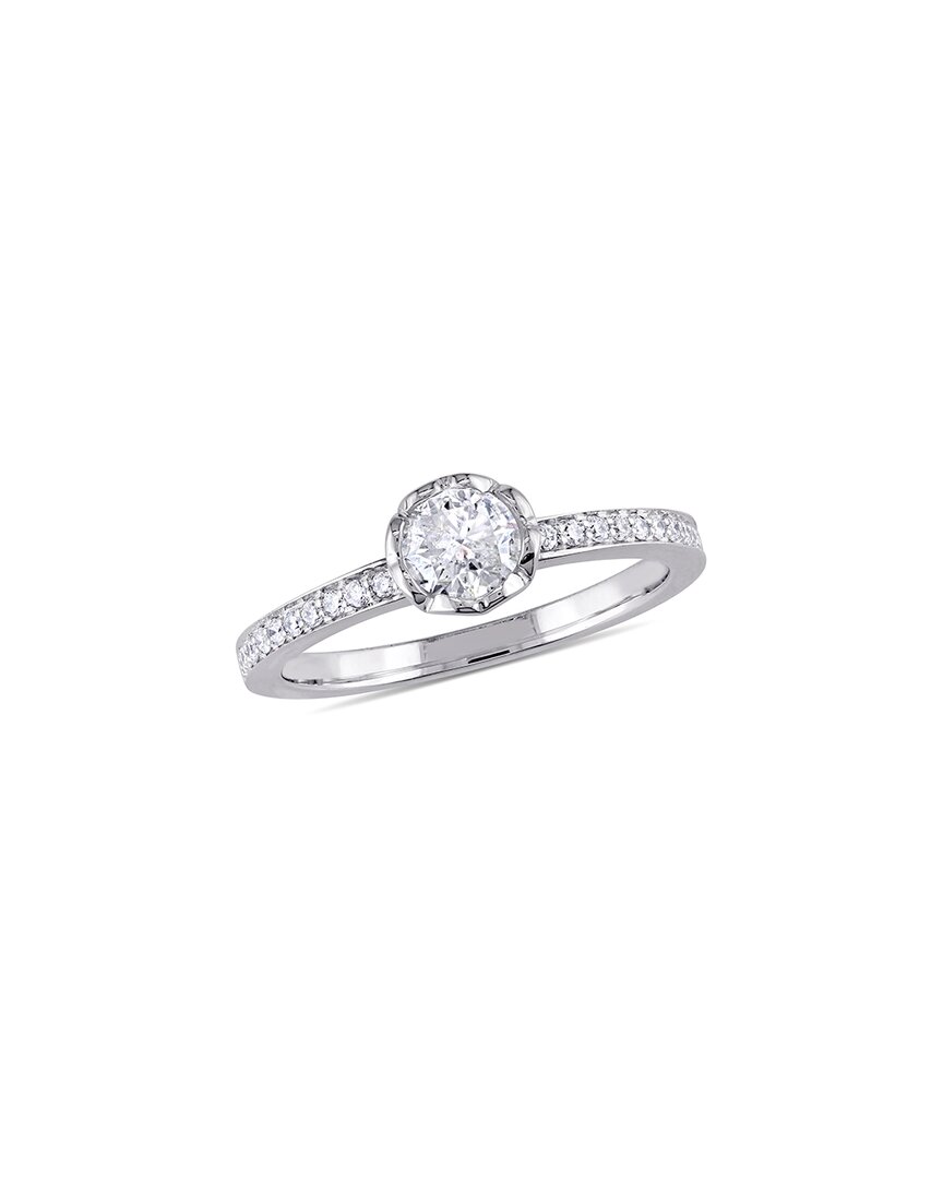 Rina Limor 14k 0.62 Ct. Tw. Diamond Floral Ring