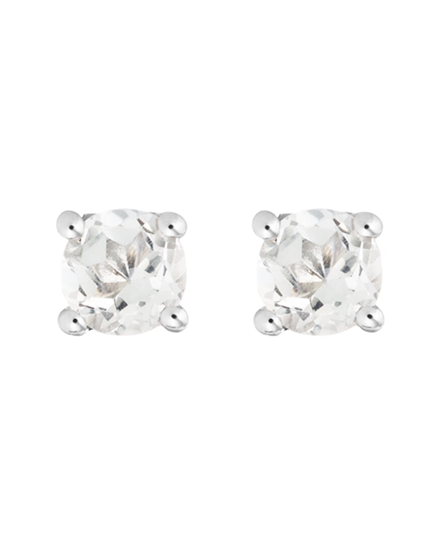 Diamond Select Cuts 14k 0.97 Ct. Tw. White Topaz Earrings
