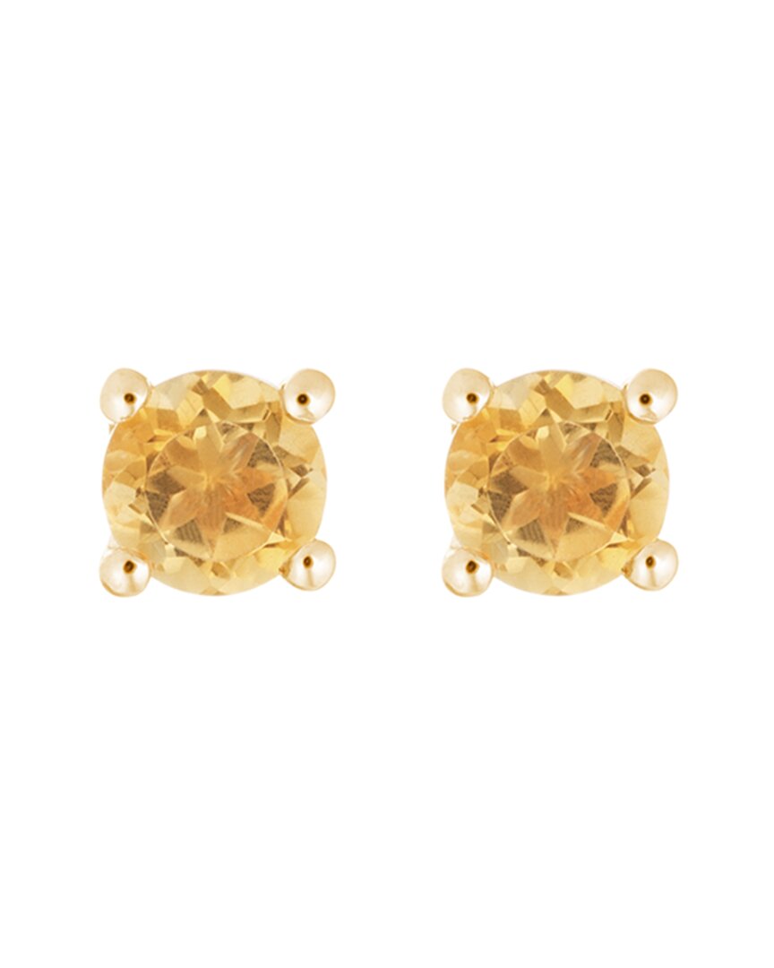 Diamond Select Cuts 14k 0.70 Ct. Tw. Citrine Earrings