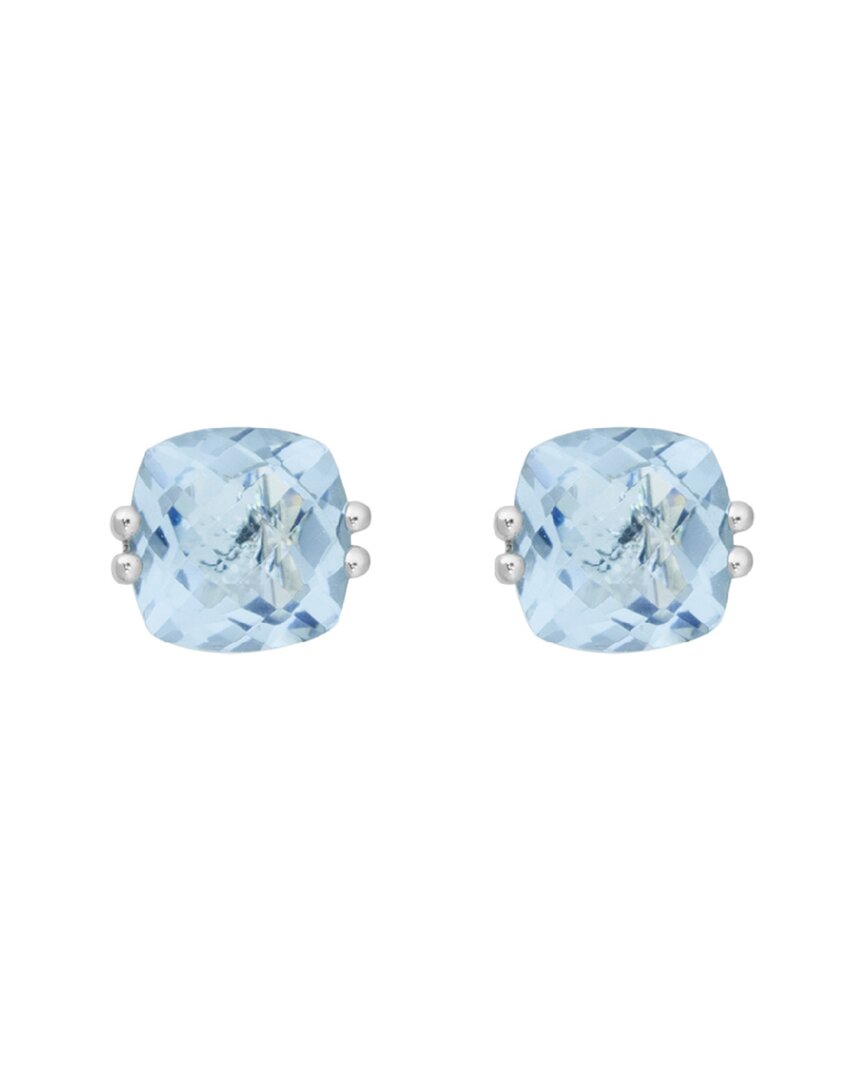 Diamond Select Cuts 14k Aquamarine Earrings 1.60 Ct.