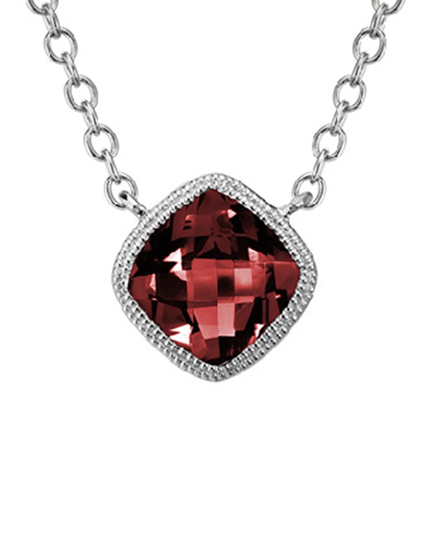 Diamond Select Cuts 14k 1.18 Ct. Tw. Diamond & Garnet Necklace