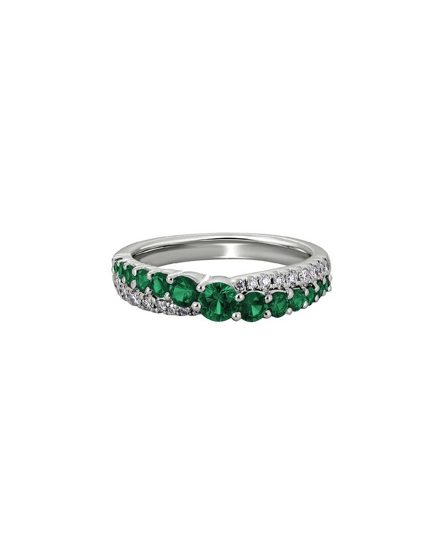 Diamond Select Cuts 14k 0.77 Ct. Tw. Diamond & Emerald Ring