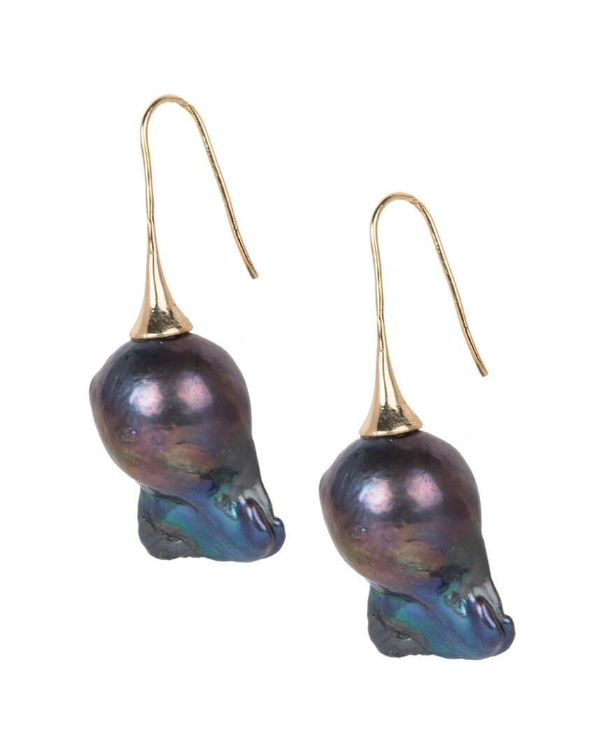 Saachi Pearl Baroque Drop Earrings