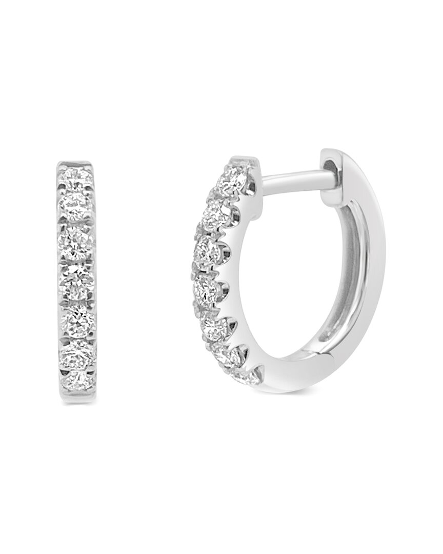 Sabrina Designs 14k 0.20 Ct. Tw. Diamond Huggie Earrings