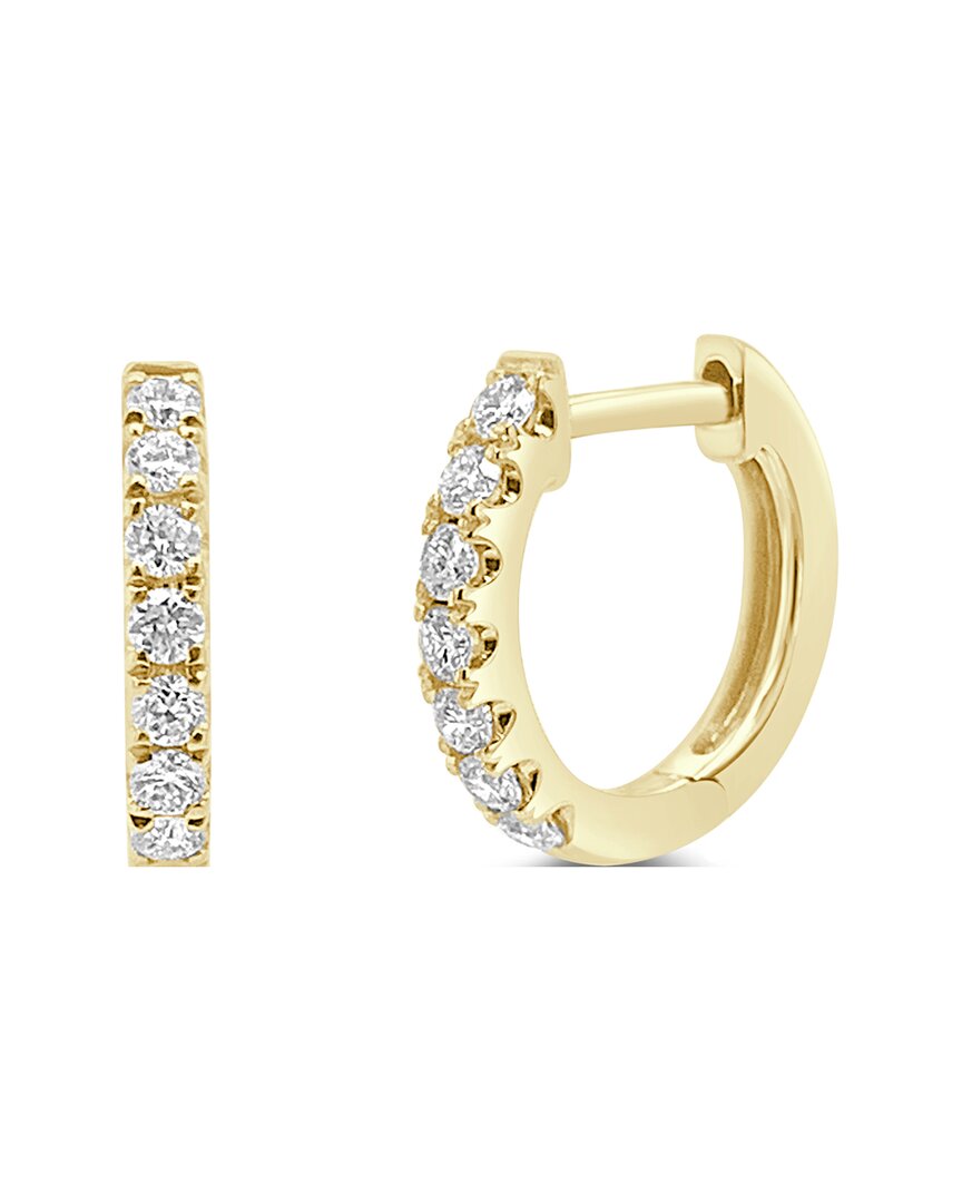 Sabrina Designs 14k 0.21 Ct. Tw. Diamond Huggie Earrings