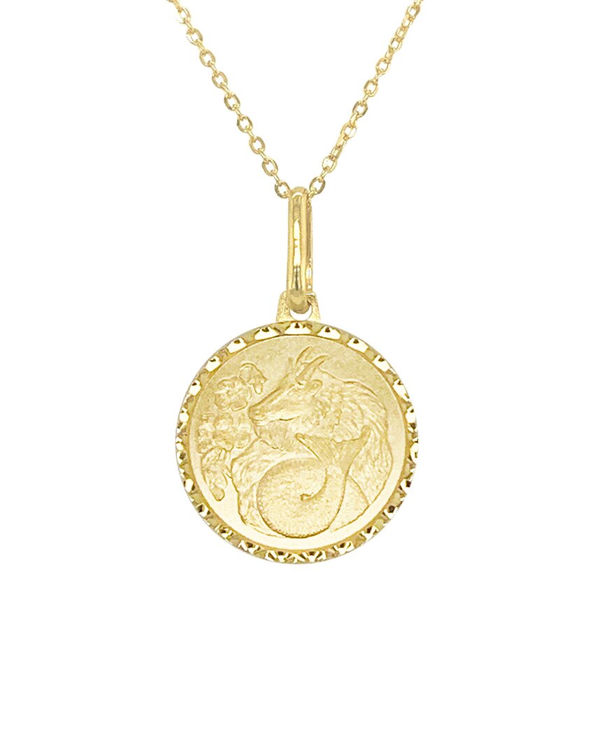 Sabrina Designs 14k Zodiac Capricorn Necklace