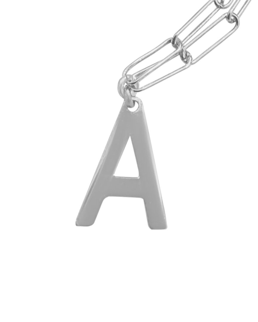 Adornia Plated Initial Necklace (a-z)