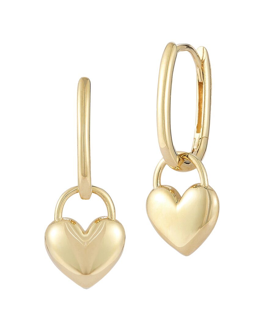 Shop Ember Fine Jewelry 14k Heart Drop Earrings