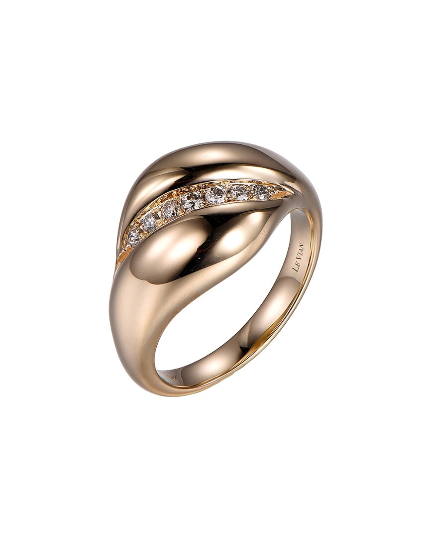 Le Vian ® 14k Honey Gold™ 0.11 Ct. Tw. Diamond Ring