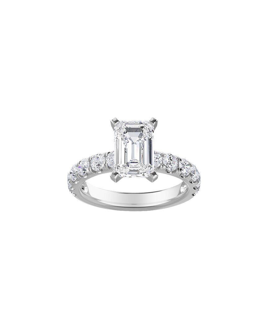Diana M. Fine Jewelry 14k 1.74 Ct. Tw. Diamond Half-eternity Ring In Metallic