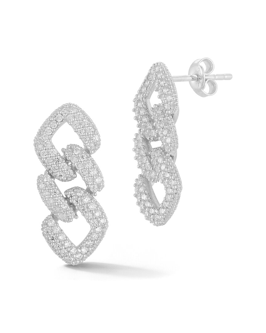 Glaze Jewelry Silver Drop Earrings No Color No Col