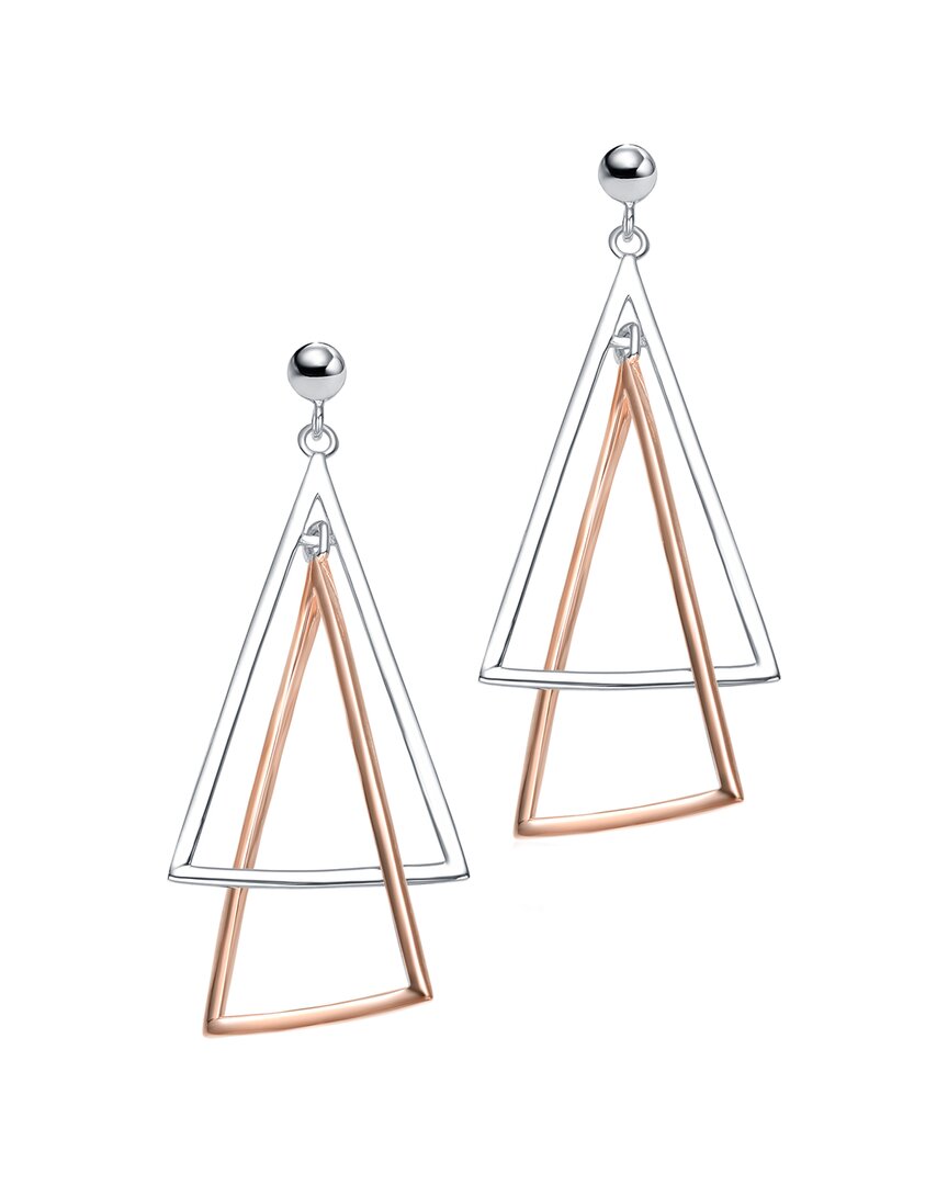Genevive Two-tone Earrings