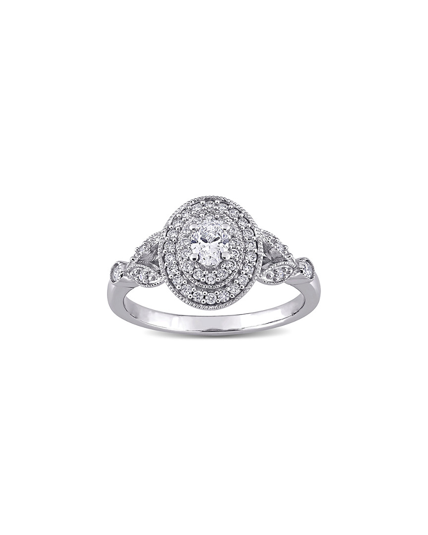 Rina Limor 14k 0.51 Ct. Tw. Diamond Double Halo Ring