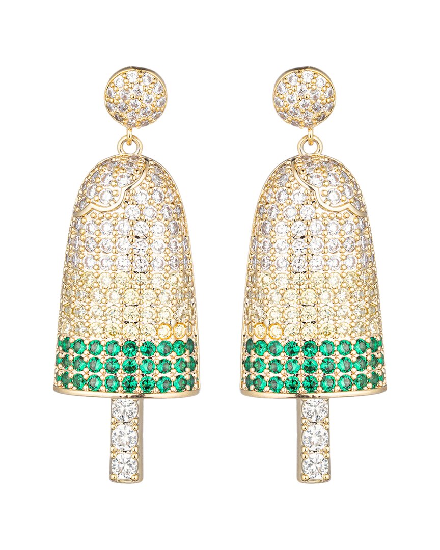 Eye Candy La The Luxe Collection Cz Drop Earrings