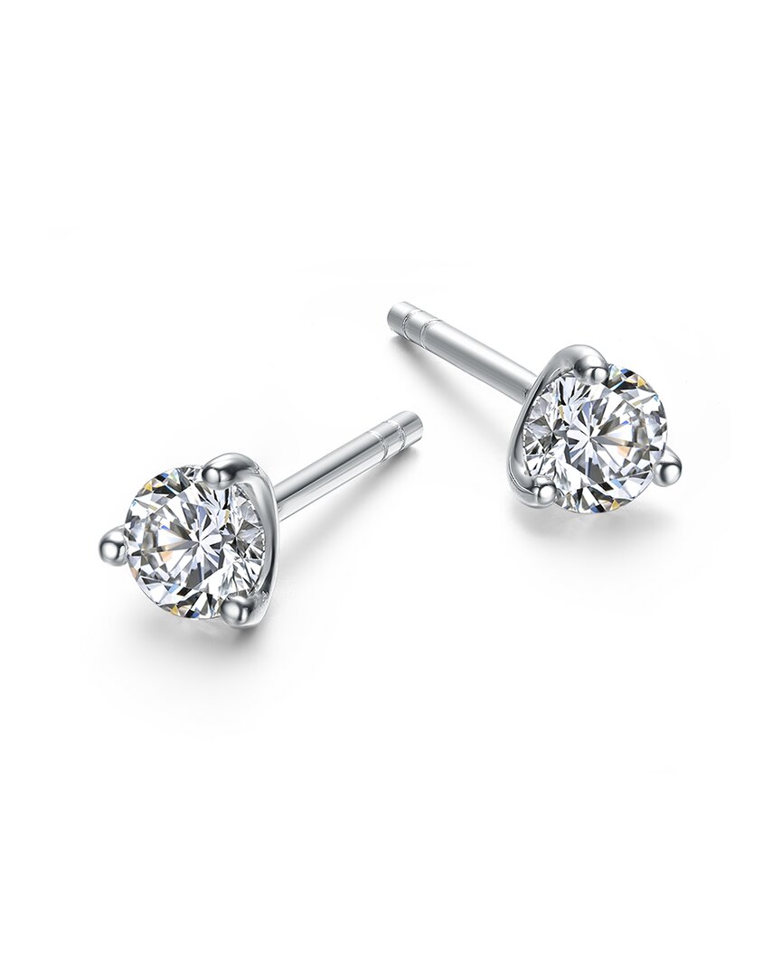 Genevive Silver Earrings