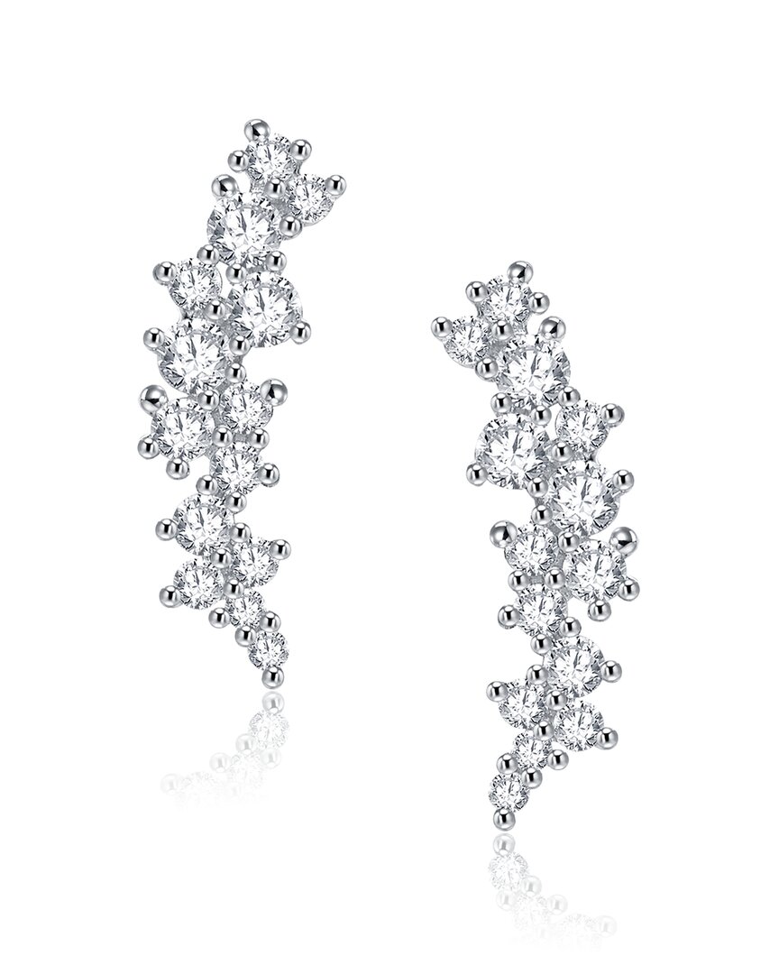 Genevive Silver Earrings