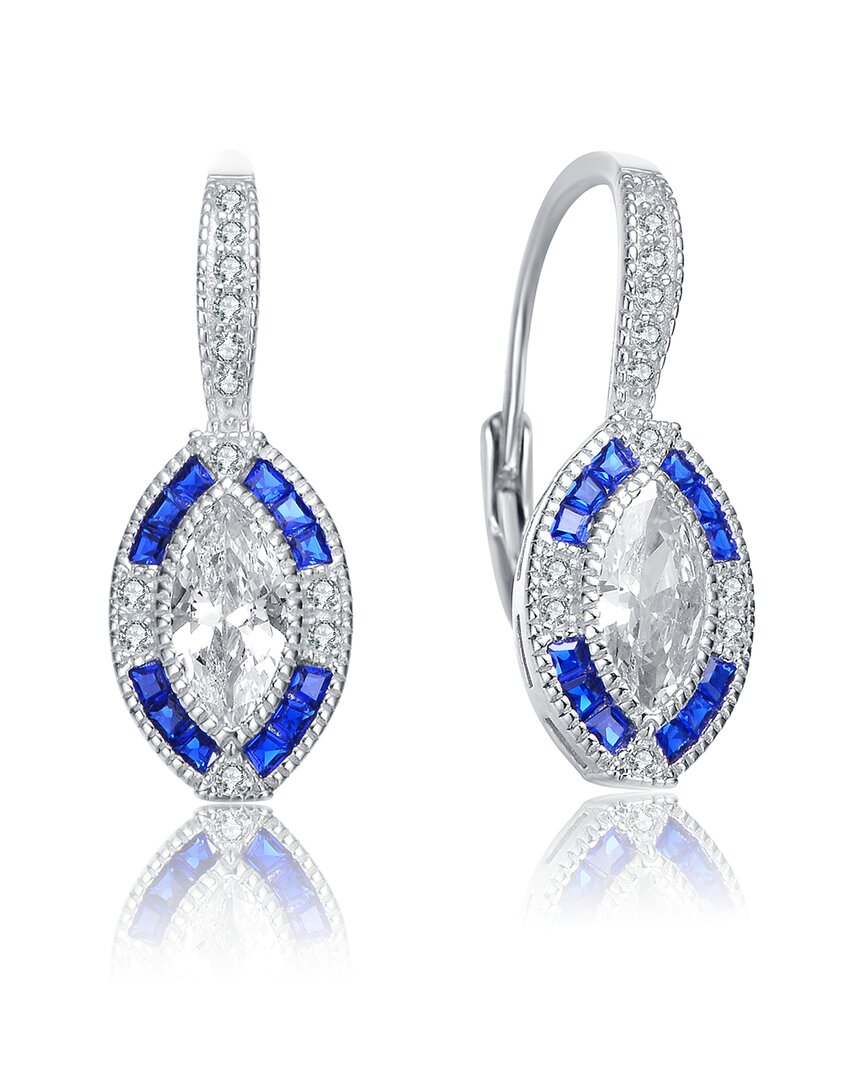 Genevive Silver Earrings