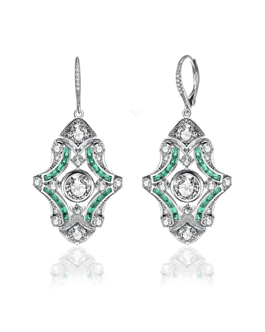 Genevive Silver Earrings
