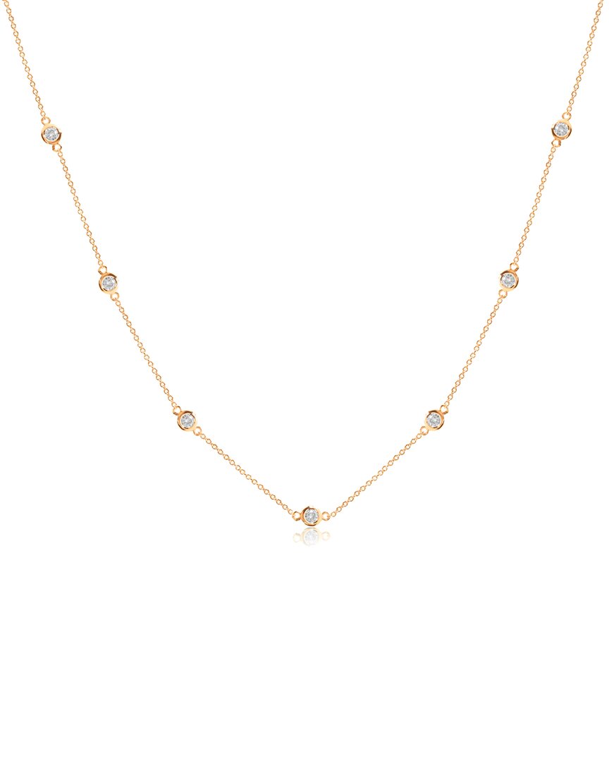 Diana M. Fine Jewelry 14K Rose Gold 1.50 ct. tw. Diamond Necklace