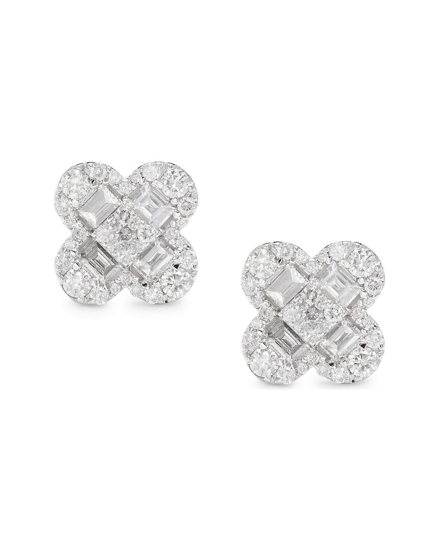 Diana M. Fine Jewelry 14k 1.30 Ct. Tw. Diamond Earrings