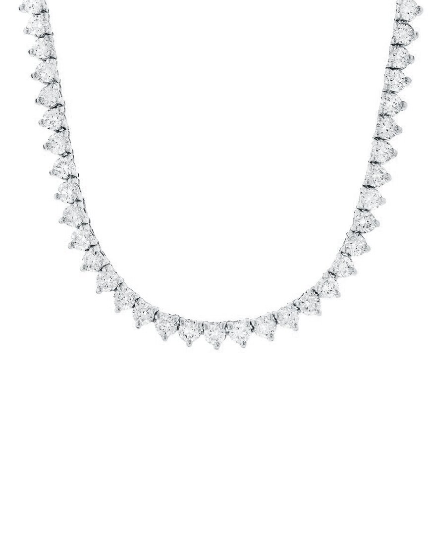 Diana M. Fine Jewelry 14k 7.00 Ct. Tw. Diamond Classic Tennis Necklace