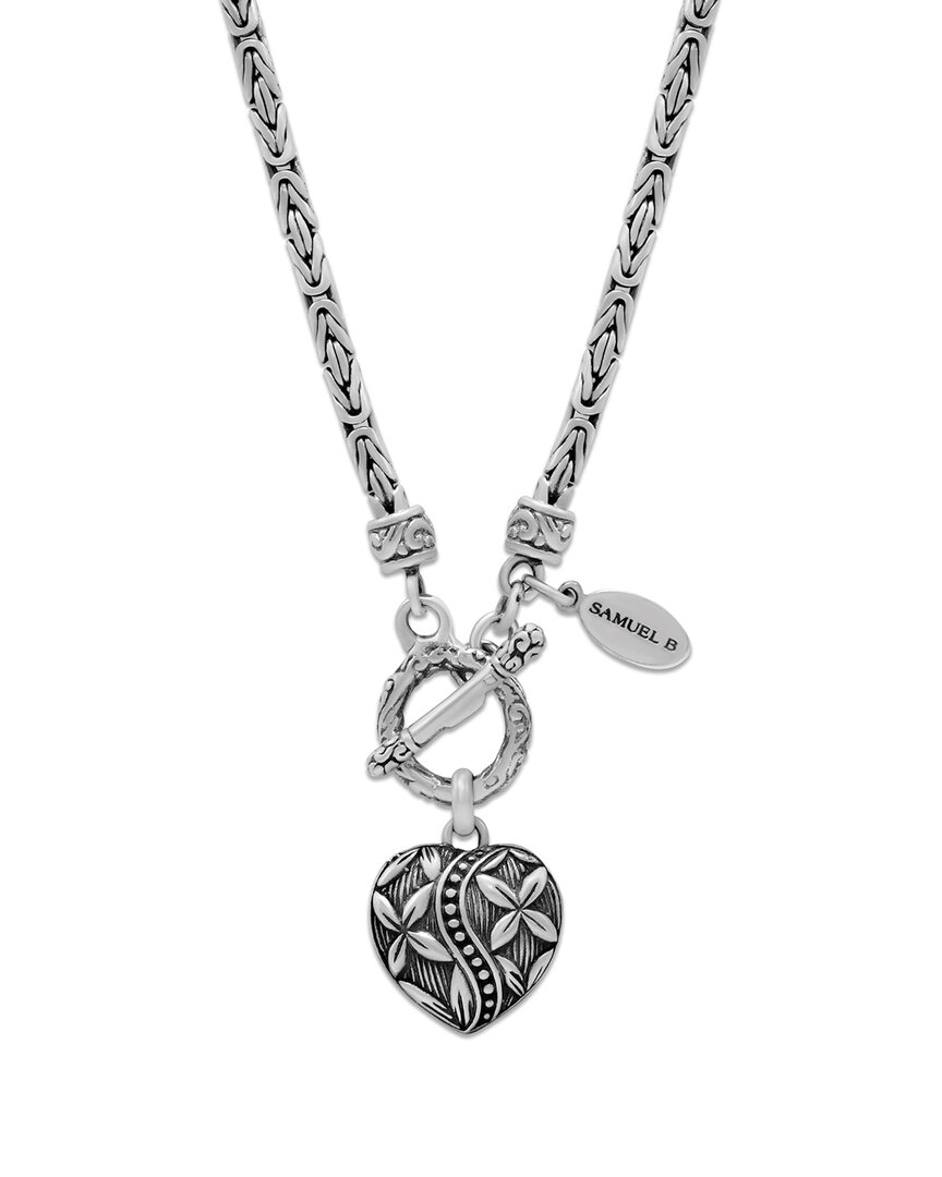 Shop Samuel B. Silver Byzantine Necklace