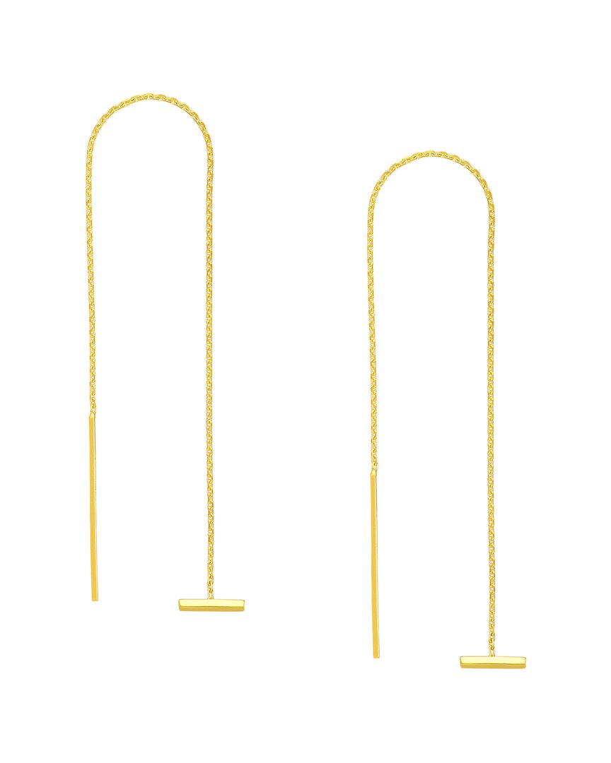 Pure Gold 14k Threader Earrings