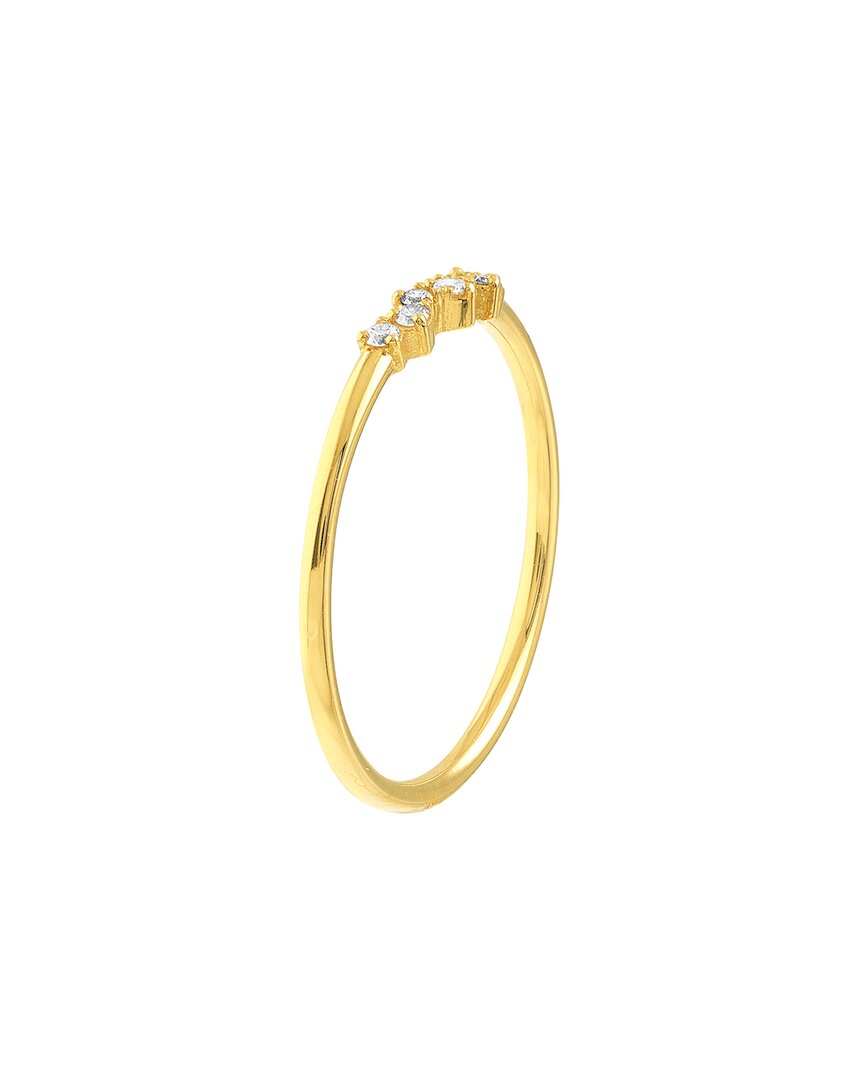 Pure Gold 14k 0.05 Ct. Tw. Diamond Ring