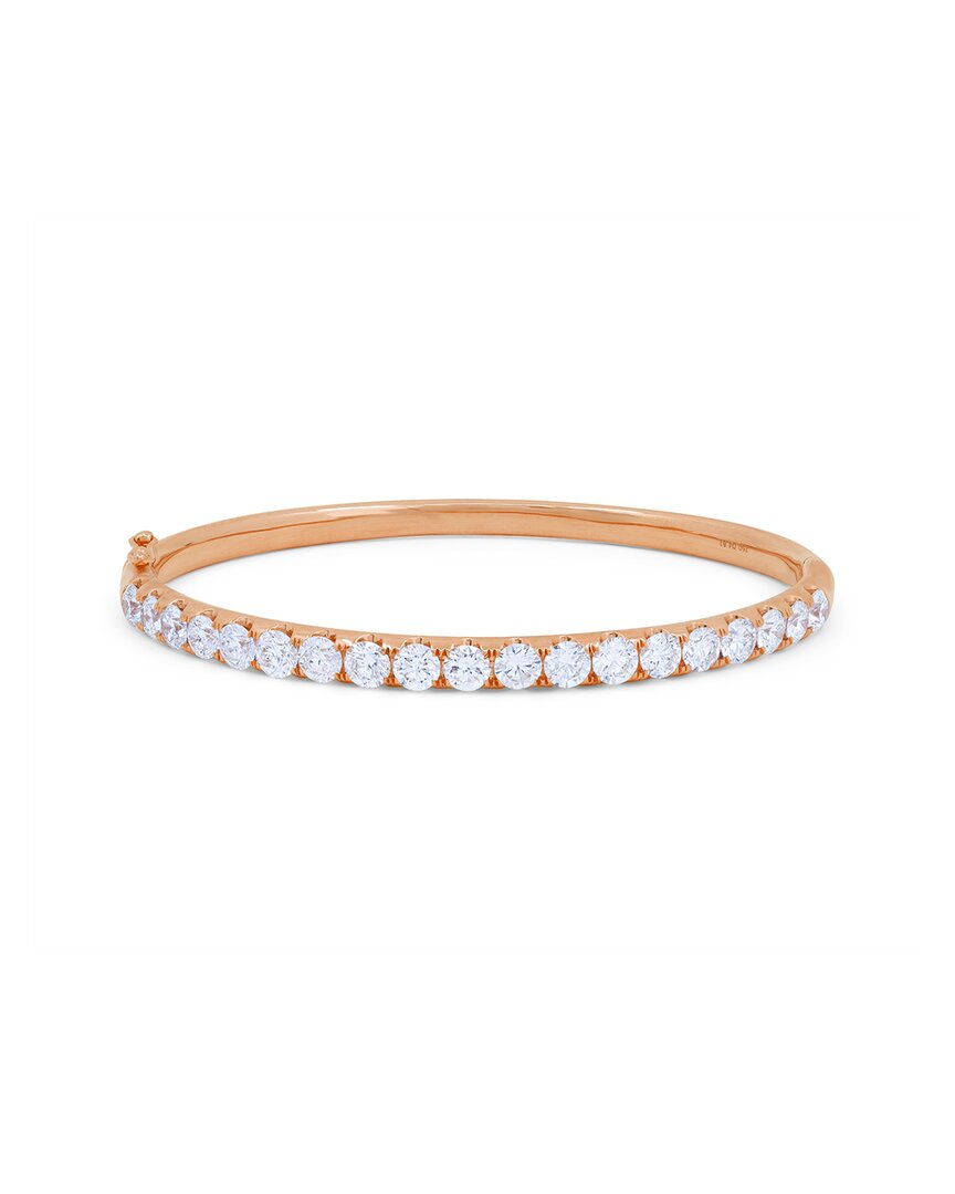 Diana M. Fine Jewelry 18K Rose Gold 4.81 ct. tw. Diamond Bangle Bracelet