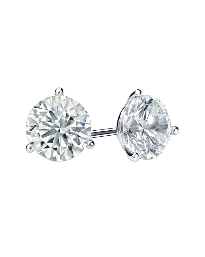 Diana M. Fine Jewelry 14k 3.00 Ct. Tw. Diamond Studs In Neutral