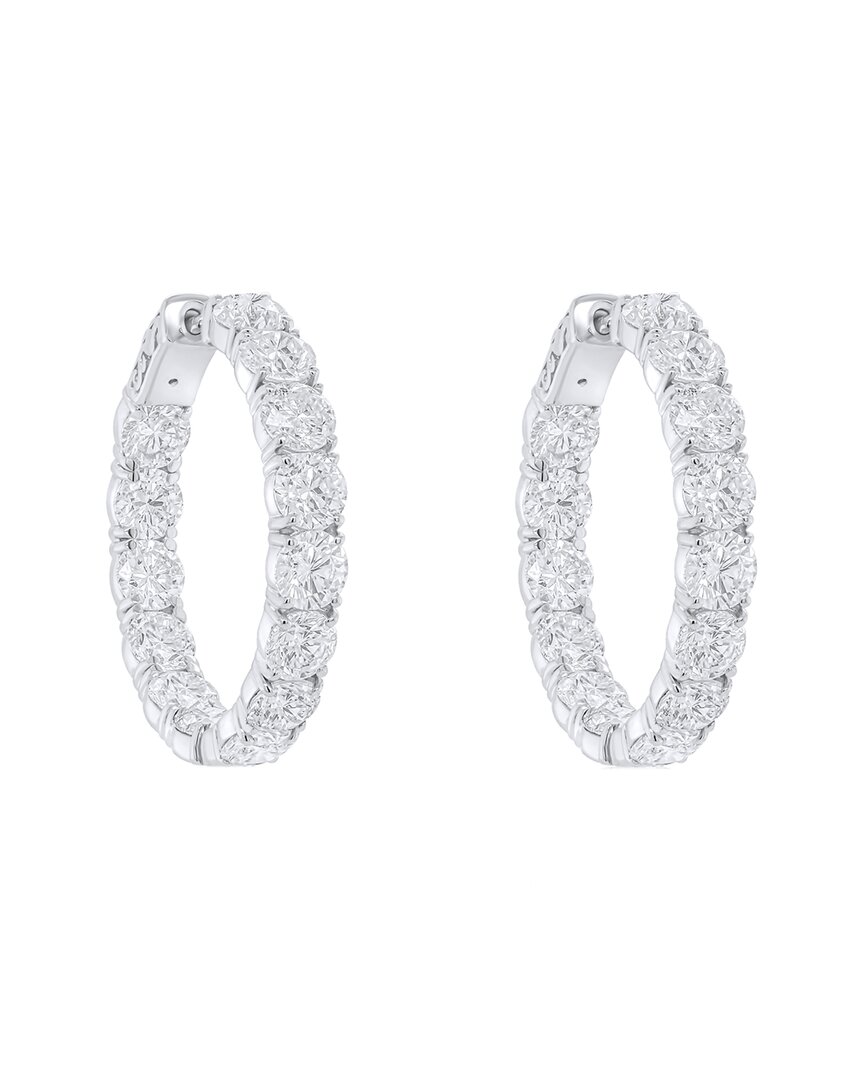 Diana M. Fine Jewelry 18K 11.10 ct. tw. Diamond Earrings